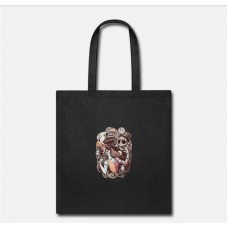 Nightmare De Los Muertos Black Tote Bag